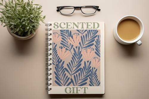 Art to Doors | Scented Gift | Spiral Notebooks | A5 Size Paper | 120 Pages | 70 GSM Paper | Attractive Cover Designs
