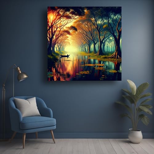 Art to Doors | Whispers of the Forest | Square | Art Print | Home Decor | Wall Decor | Gifts for Women | Gifts for Men | Wall Art |