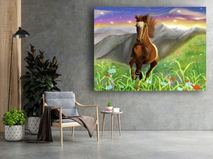 Art to Doors| Freedom | Artist Shree | Rectangle | Art Print | Home Decor | Wall Decor | Gift Items | Canvas Frame