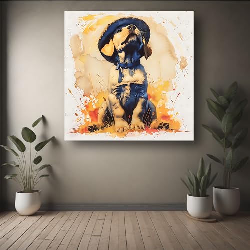 Art to Doors | Luxury Dog Gear Set Art | Square | Art Print | Home Decor | Wall Decor | Gifts for Women | Gifts for Men | Gift Items | Wall Art