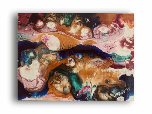 Art to Doors | Abstract Art | Artist Upasana Mankani | Horizontal | Art Prints | Home Decor | Gift Items | Wall Art | Canvas Frame