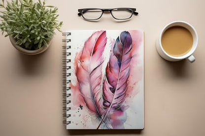 Art to Doors | The Gentle Touch of Art | Spiral Notebooks | A5 Size Paper | 120 Pages | 70 GSM Paper | Attractive Cover Designs