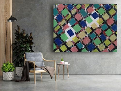 Art to Doors | Layers Abstract Art | Artist Lovina Cano | Horizontal | Art Prints | Home Decor | Gift Items | Wall Art | Canvas Frame