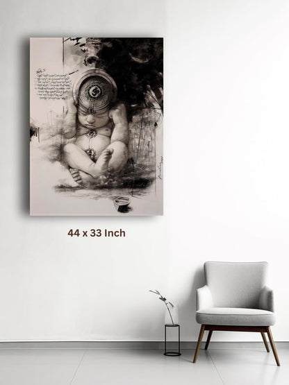 Art to Doors | Avatar | Artist Arindam Gupta | Vertical | Art Prints | Home Decor | Wall Art | Gift Items | Canvas Frame