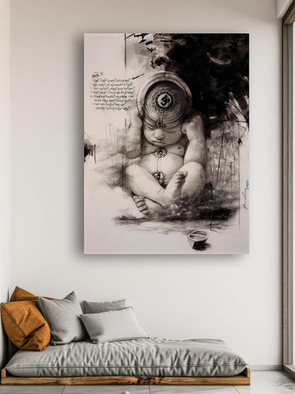 Art to Doors | Avatar | Artist Arindam Gupta | Vertical | Art Prints | Home Decor | Wall Art | Gift Items | Canvas Frame