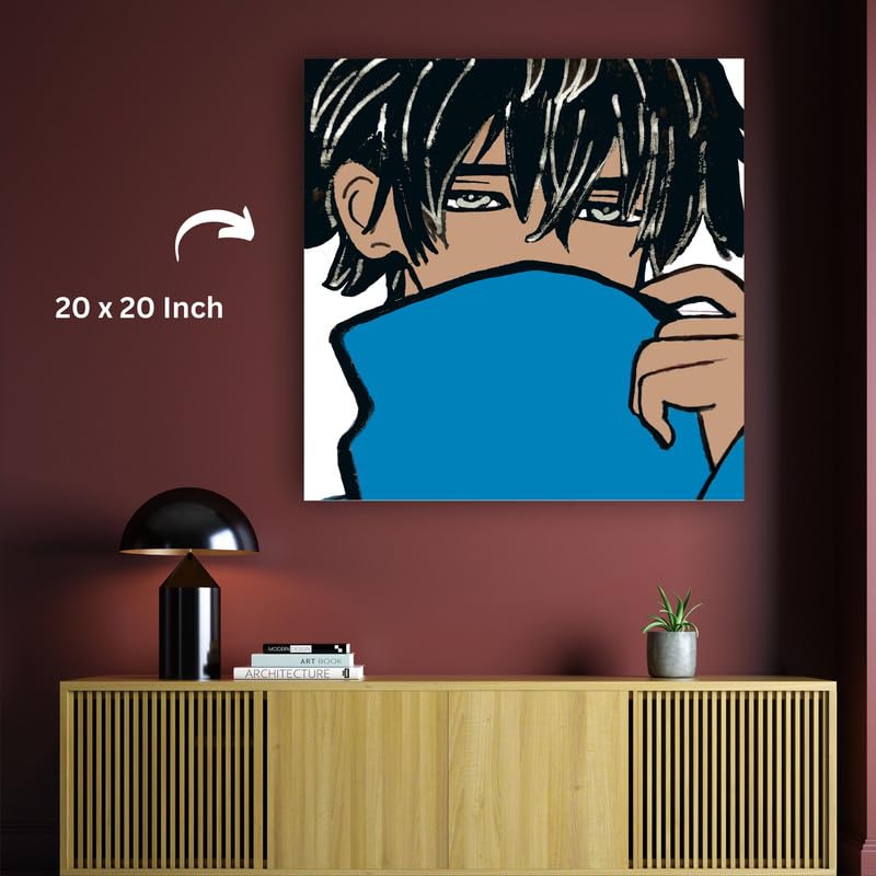 Art to Doors| Look | Artist Reeja Roy| Square | Art Print | Home Decor | Wall Decor | Gift Items | Canvas Frame