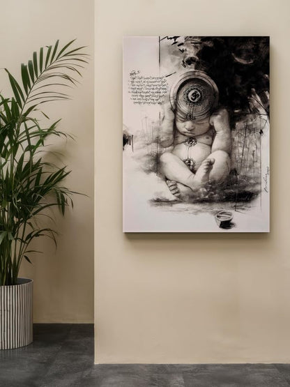 Art to Doors | Avatar | Artist Arindam Gupta | Vertical | Art Prints | Home Decor | Wall Art | Gift Items | Canvas Frame
