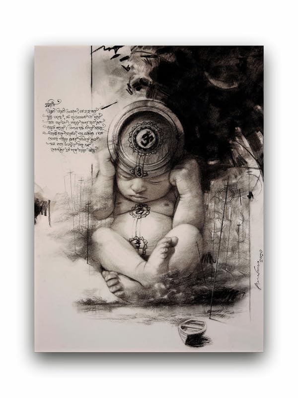Art to Doors | Avatar | Artist Arindam Gupta | Vertical | Art Prints | Home Decor | Wall Art | Gift Items | Canvas Frame
