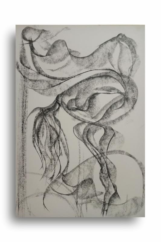 Art to Doors| Kalu | Artist Mahesh Jain | Rectangle | Art Print | Home Decor | Wall Decor | Gift Items | Canvas Frame