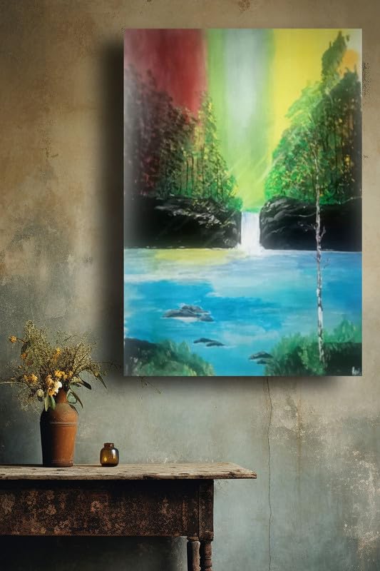 Art to Doors | Scenery | Artist Ravindran Krishnan | Rectangle | Art Prints | Home Decor | Wall Art | Gift Items | Canvas Frame