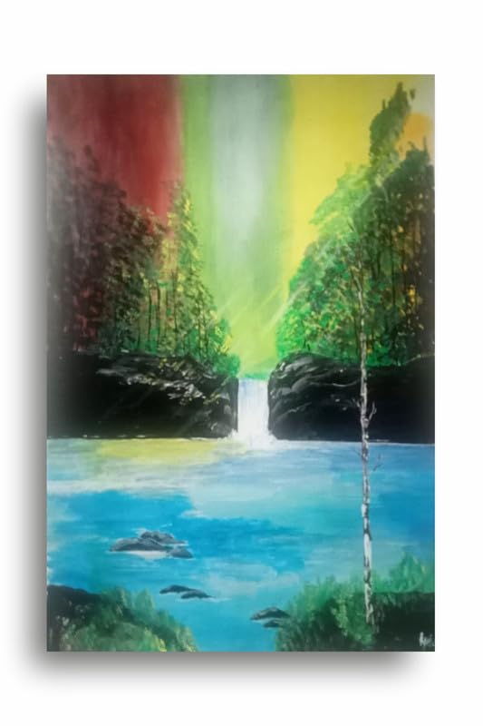 Art to Doors | Scenery | Artist Ravindran Krishnan | Rectangle | Art Prints | Home Decor | Wall Art | Gift Items | Canvas Frame