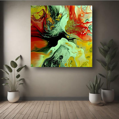 Art to Doors | The Pearl | Artist Vinod Kumar | Rectangle | Art Prints | Home Decor | Wall Art | Gift Items | Canvas Frame