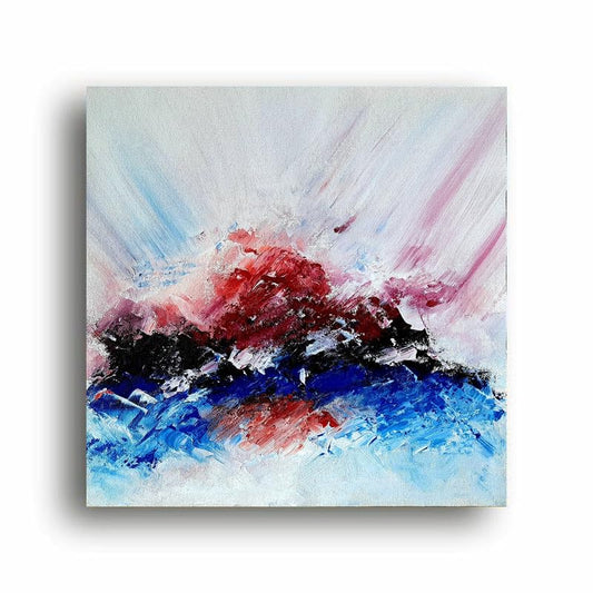 Art to Doors | Rays | Artist Nandita Venkatraman | Vertical | Art Print | Home Decor | Wall Decor | Gift Items | Wall Art | Canvas Frame