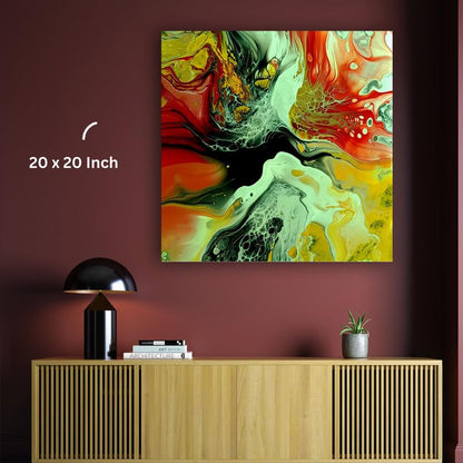 Art to Doors | The Pearl | Artist Vinod Kumar | Rectangle | Art Prints | Home Decor | Wall Art | Gift Items | Canvas Frame