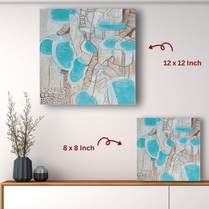 Art to Doors | Mesmerizing Tolantongo | Artist Lovina Cano | Square | Art Print | Home Decor | Wall Decor | Gifts for Women | Gifts for Men | Wall Art